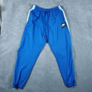 Nike Air Jogger Sweatpants Mens 2XL Blue White  Fleece Athletic Casual Y2K